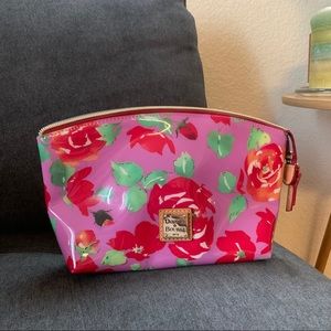 Pink Floral Dooney and Bourke Makeup Bag
